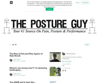 Thepostureguy.com(Thepostureguy) Screenshot