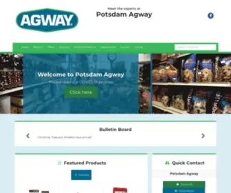 Thepotsdamagway.com(Potsdam Agway) Screenshot