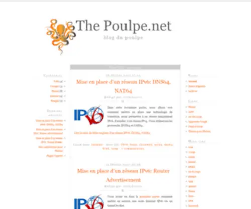 Thepoulpe.net(Thepoulpe) Screenshot