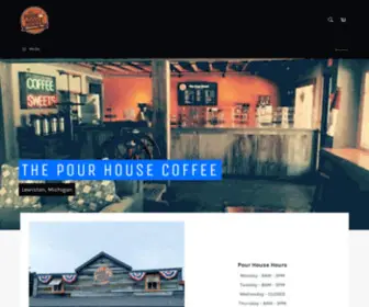 Thepourhouselewistonmi.com(The Pour House of Lewiston MI) Screenshot