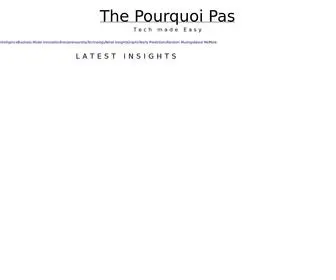 Thepourquoipas.com(The Pourquoi Pas) Screenshot