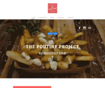 Thepoutineproject.com.au(The Poutine Project) Screenshot
