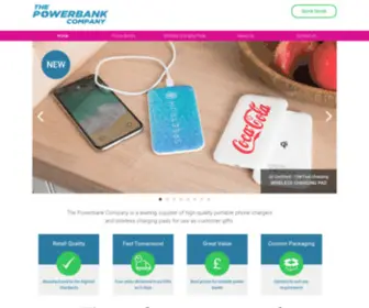 Thepowerbankcompany.com(The Powerbank Company) Screenshot