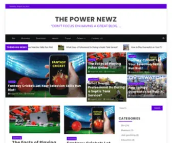 Thepowernewz.com(Thepowernewz) Screenshot