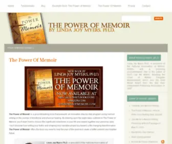 Thepowerofmemoir.com(The Power of Memoir) Screenshot