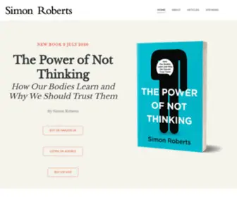 Thepowerofnotthinking.com(Thepowerofnotthinking) Screenshot