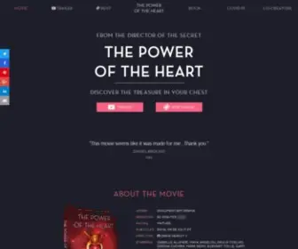 Thepoweroftheheart.com(The Power of the Heart) Screenshot