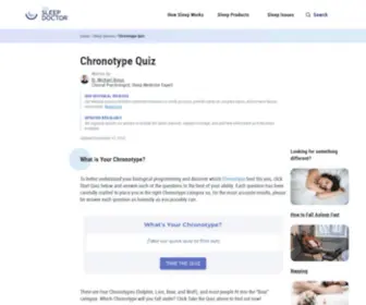 Thepowerofwhenquiz.com(Take the Original Chronotype Quiz) Screenshot