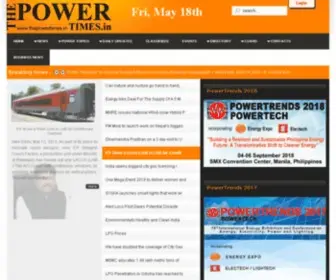Thepowertimes.in(The Power News) Screenshot