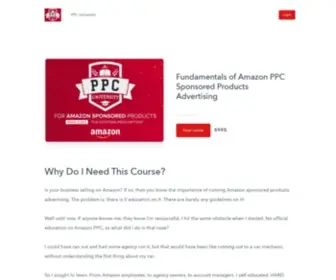 Theppcuniversity.com(Master Amazon PPC From Mina Elias. PPC University) Screenshot