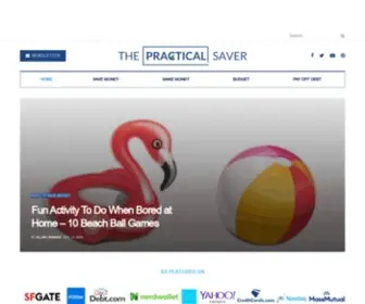 Thepracticalsaver.com(How To Save And Make Extra Money From Home) Screenshot