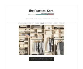 Thepracticalsort.com(The Practical Sort) Screenshot