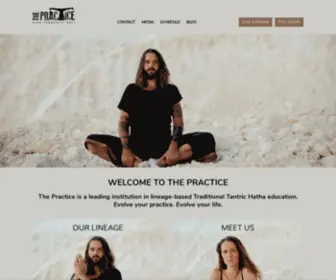 Thepracticebali.com(The Practice Bali) Screenshot