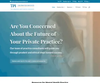 Thepracticeinstitute.com(The Practice Institute) Screenshot