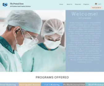 Thepremedscene.com(The Premed Scene) Screenshot