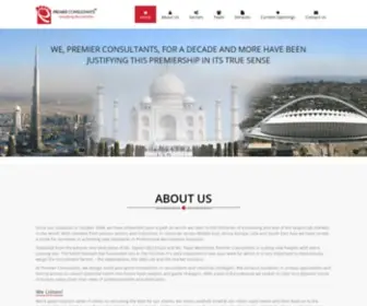 Thepremierconsultants.com(Premier Consultant) Screenshot