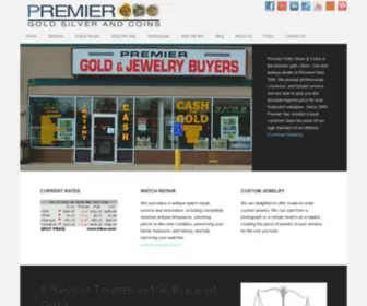 Thepremierprice.com(Premier Gold Silver & Coins LLC) Screenshot