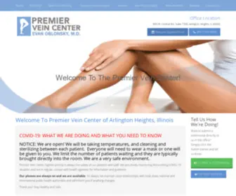 Thepremierveincenter.com(Premier Vein Center of Arlington Heights) Screenshot