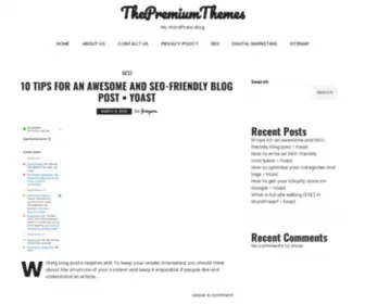 Thepremiumthemes.com(Premium and Free WordPress Themes) Screenshot