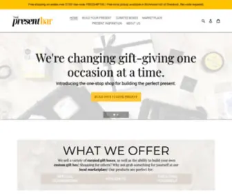 Thepresentbar.com(The Present Bar) Screenshot