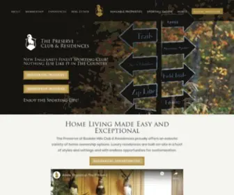 Thepreserveri.com(The Preserve Boulder Hill Club & Residences) Screenshot