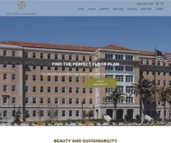 Thepresidiolandmark.com(Brookfield Properties) Screenshot