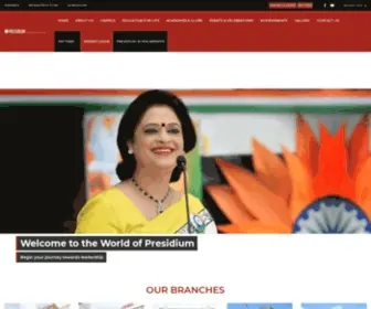 Thepresidiumschool.com(Top Formal School in Delhi NCR) Screenshot
