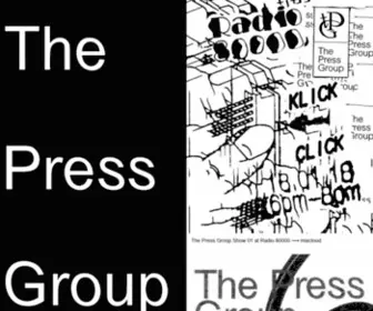 Thepressgroup.de(The Press Group) Screenshot