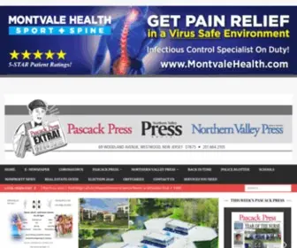 Thepressgroup.net(Pascack Press & Northern Valley Press) Screenshot