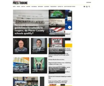 Thepresstribune.com(The Press Tribune) Screenshot