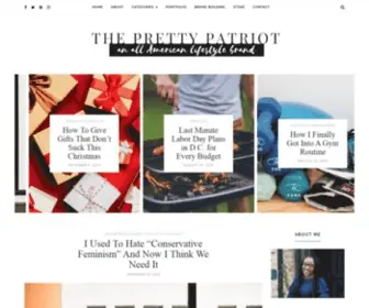 Theprettypatriot.com(The Pretty Patriot) Screenshot