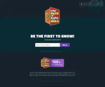 Thepriceisrightdeals.com(The Price Is Right Deals) Screenshot