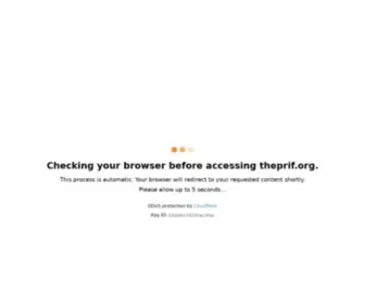 Theprif.org(Pacific Regional Infrastructure Facility (PRIF)) Screenshot