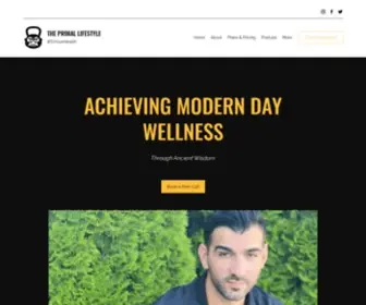 Theprimallifestyle.com(Health Coaching) Screenshot