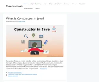 Theprimefeeds.com(Theprimefeeds) Screenshot