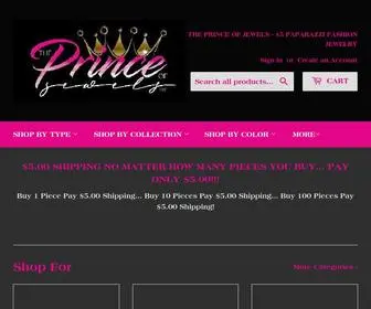 Theprinceofjewels.com(Paparazzi Jewelry) Screenshot