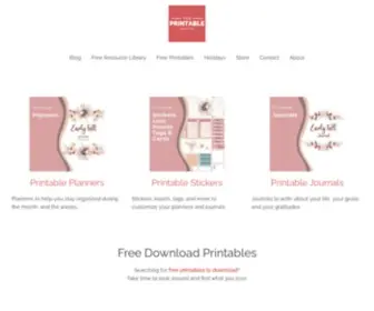 Theprintablecollection.com(The Printable Collection) Screenshot