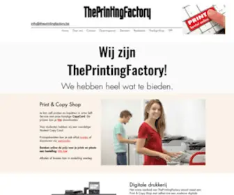 Theprintingfactory.be(Theprintingfactory) Screenshot