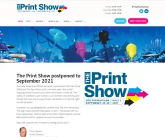 Theprintshow.co.uk(The Print Show) Screenshot