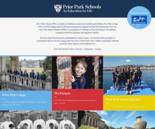 Thepriorfoundation.com(Prior Park College) Screenshot