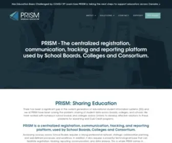 Theprismsystems.com(PRISM Systems) Screenshot