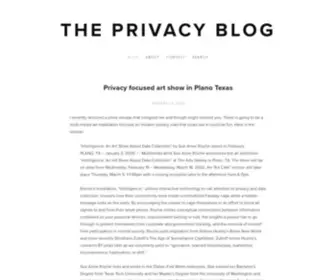 Theprivacyblog.com(The Privacy Blog) Screenshot