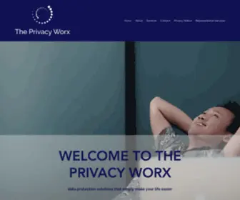 Theprivacyworx.com(Data Protection) Screenshot