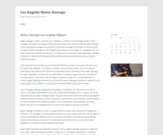 Theprivatelifeofagirl.com(Water Damage Minneapolis) Screenshot