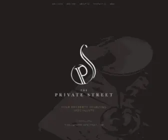 Theprivatestreet.com(The Private Street) Screenshot