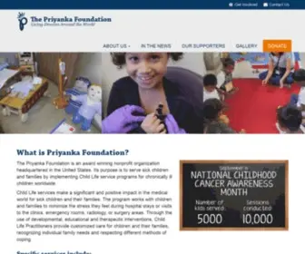 Thepriyankafoundation.org(The Priyanka Foundation) Screenshot