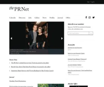 Theprnet.com(The PR Net) Screenshot