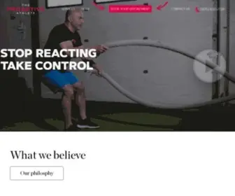 Theproactiveathlete.ca(Burlington Physiotherapy) Screenshot