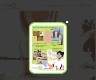 Theprocare360.com(Quality Cleaning Services & Product) Screenshot