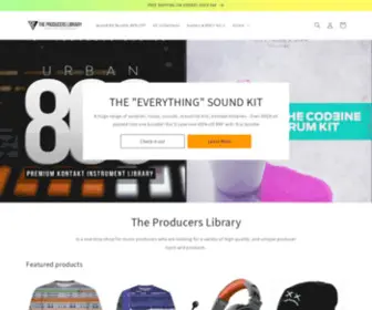 Theproducerslibrary.com(Theproducerslibrary) Screenshot